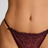 String taille haute Hollie, Violet