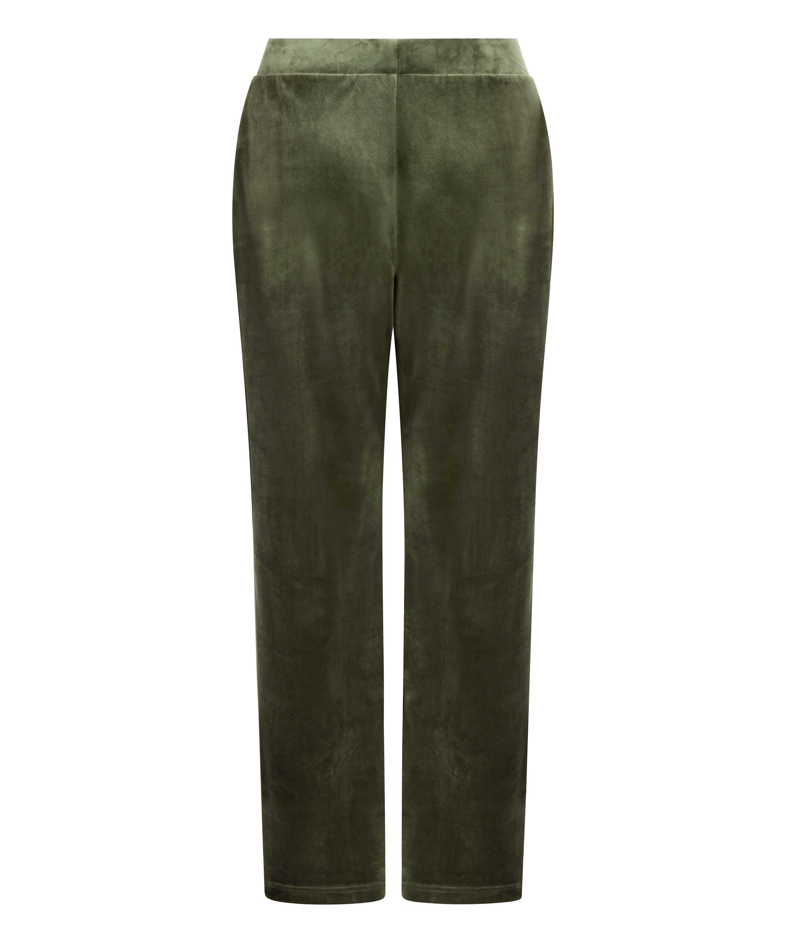 Petite Pantalon de pyjama Velours, Vert, main