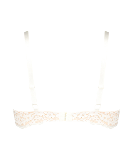 Soutien-gorge sans armature préformé Rose, Blanc