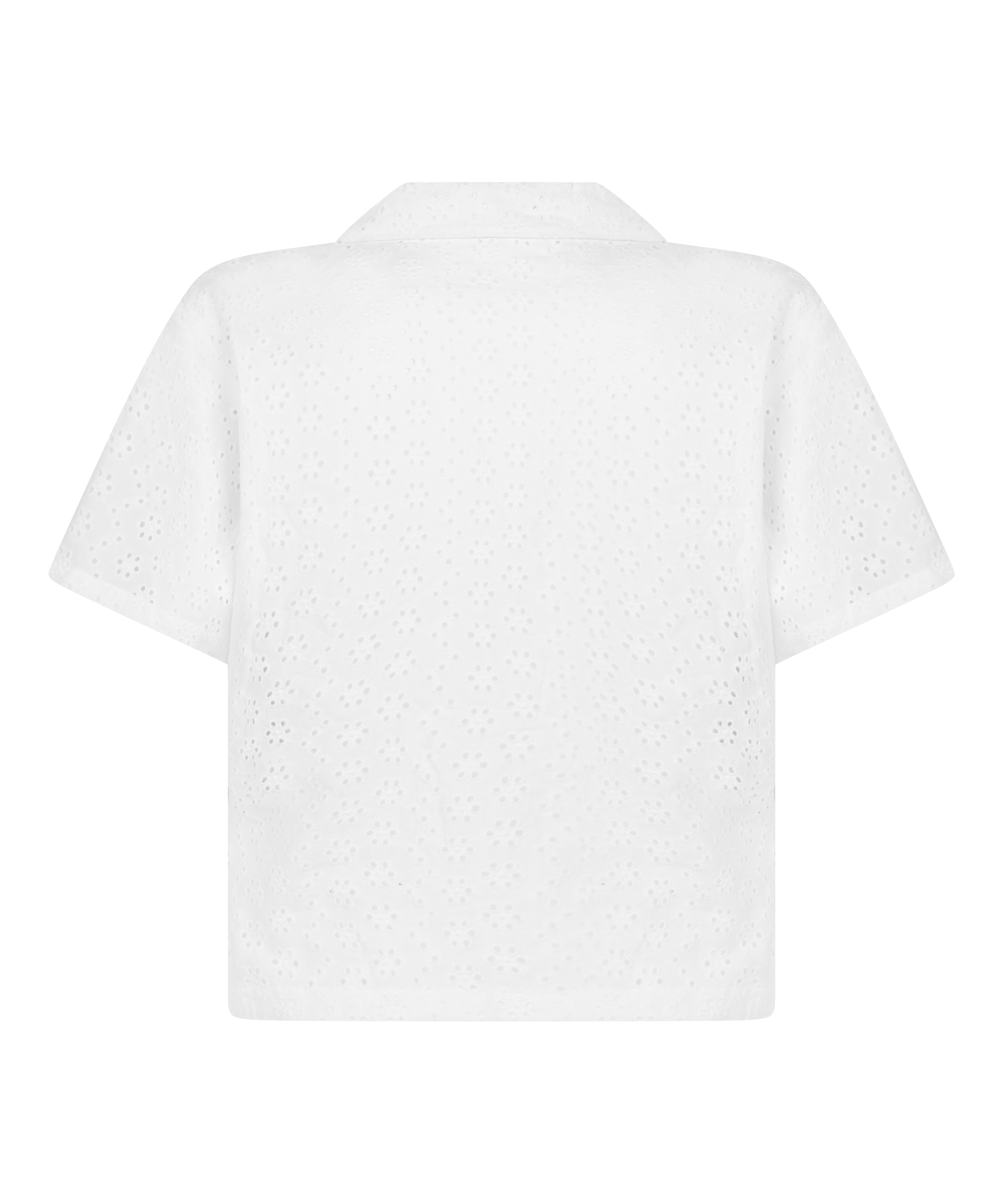 Veste en broderie anglaise, Blanc, main