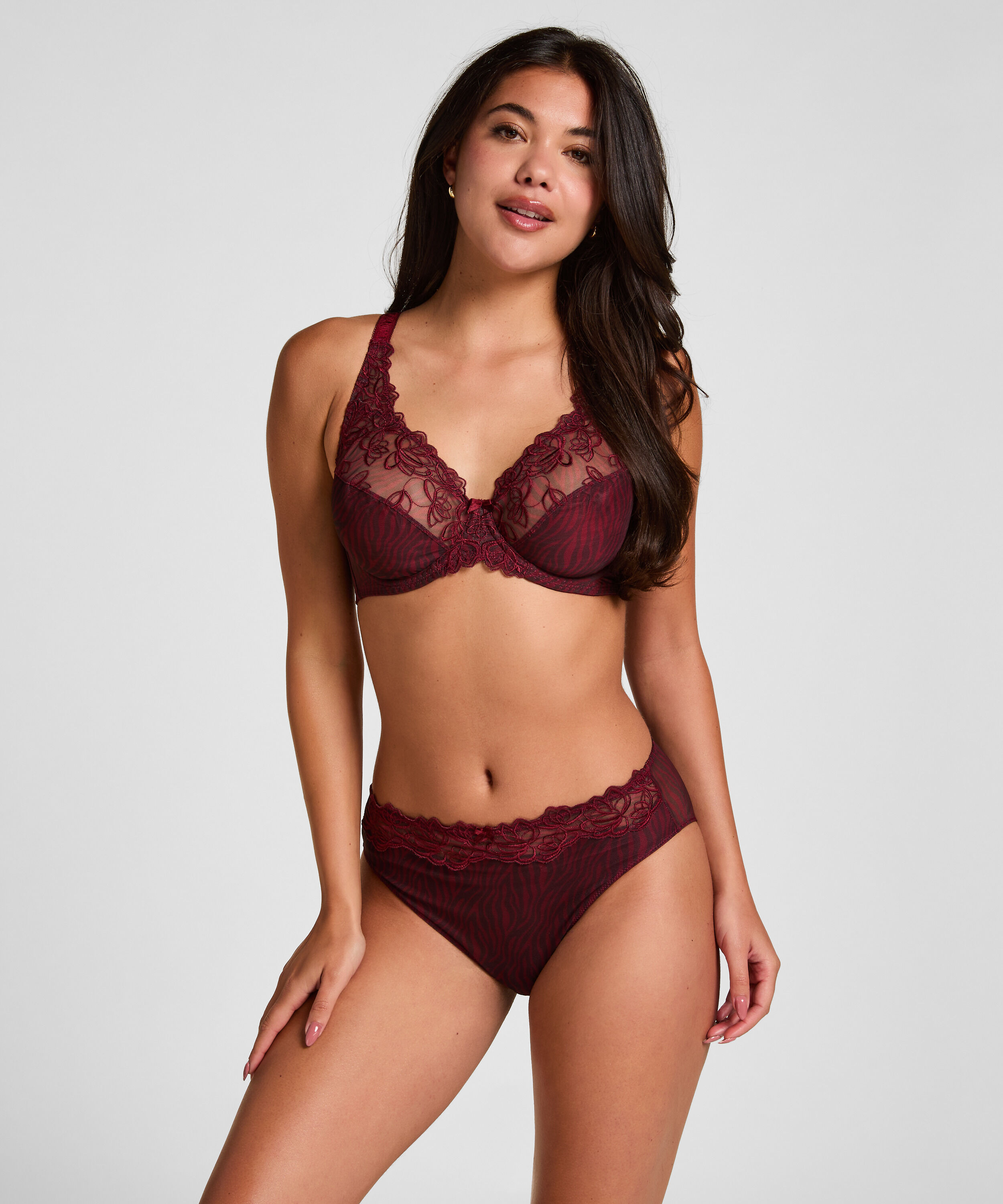 Slip taille haute Diva, Rouge Slip taille haute Diva, Rouge