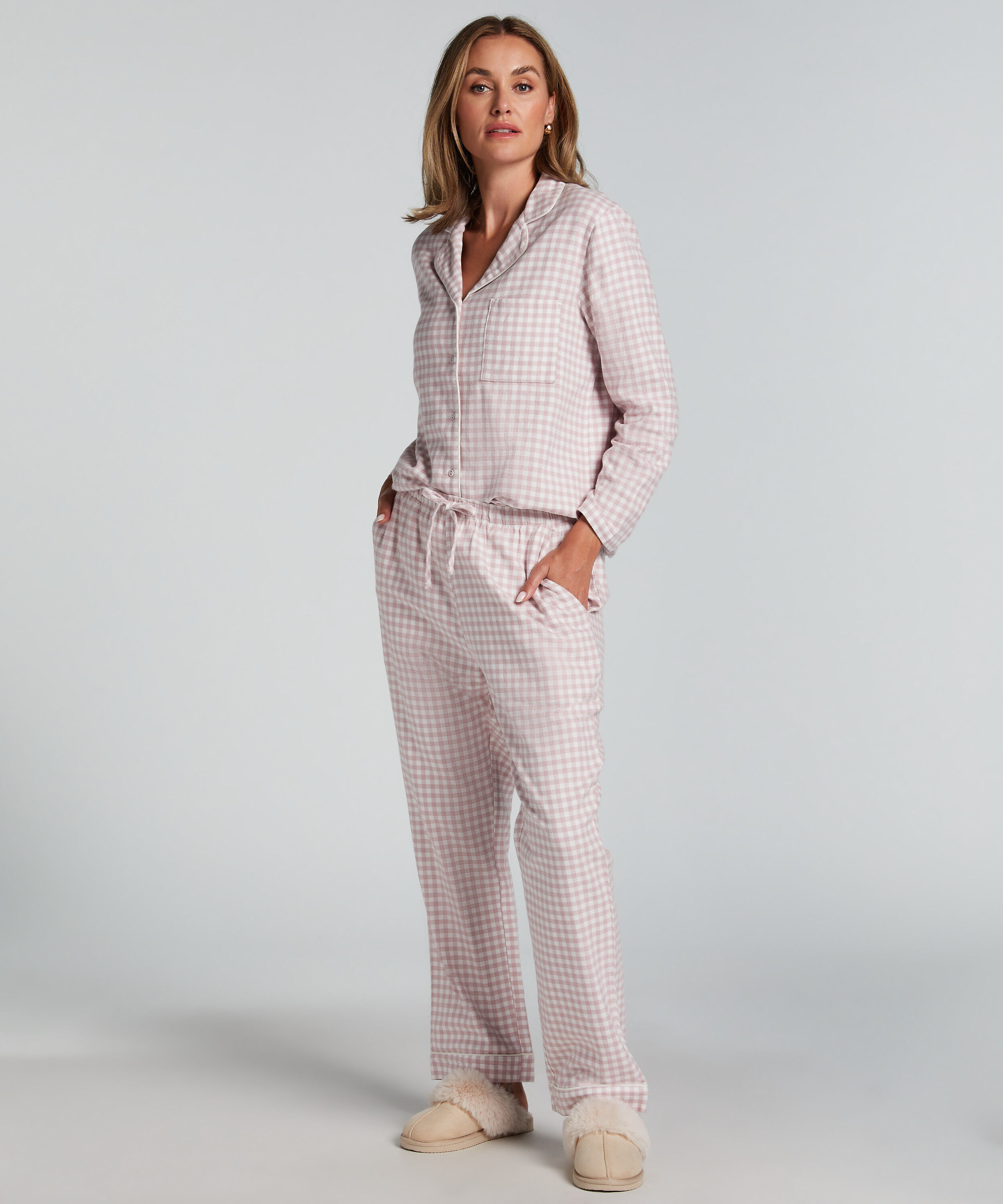 Pantalon de Pyjama Flanel, Violet Pantalon de Pyjama Flanel, Violet