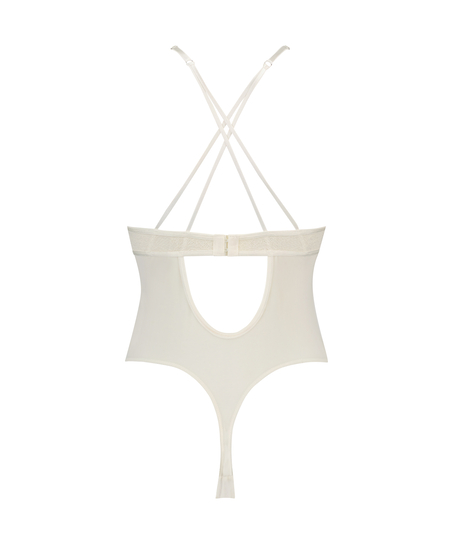 Body à armatures non rembourré Isabelle, Blanc