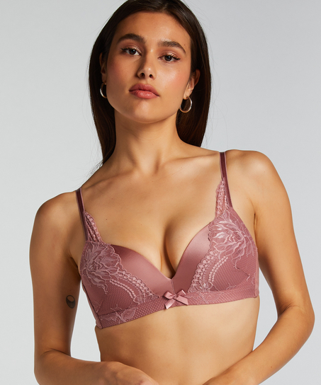 Soutien-gorge rembourré sans armatures Lycke, Rose