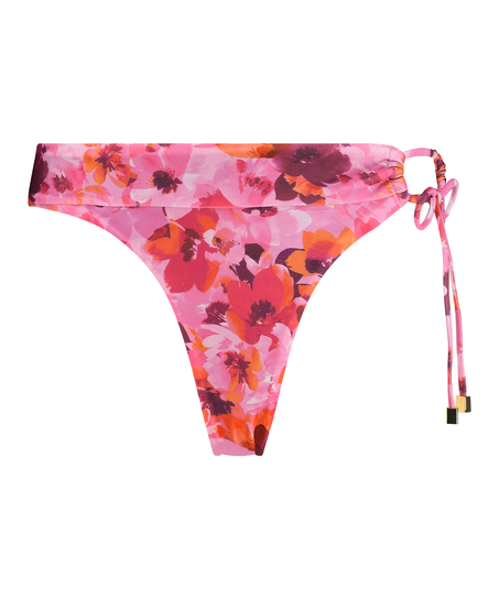 Slip de Bikini Rio Floral, Rose