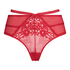 String haut Bonnie Curvy, Rouge