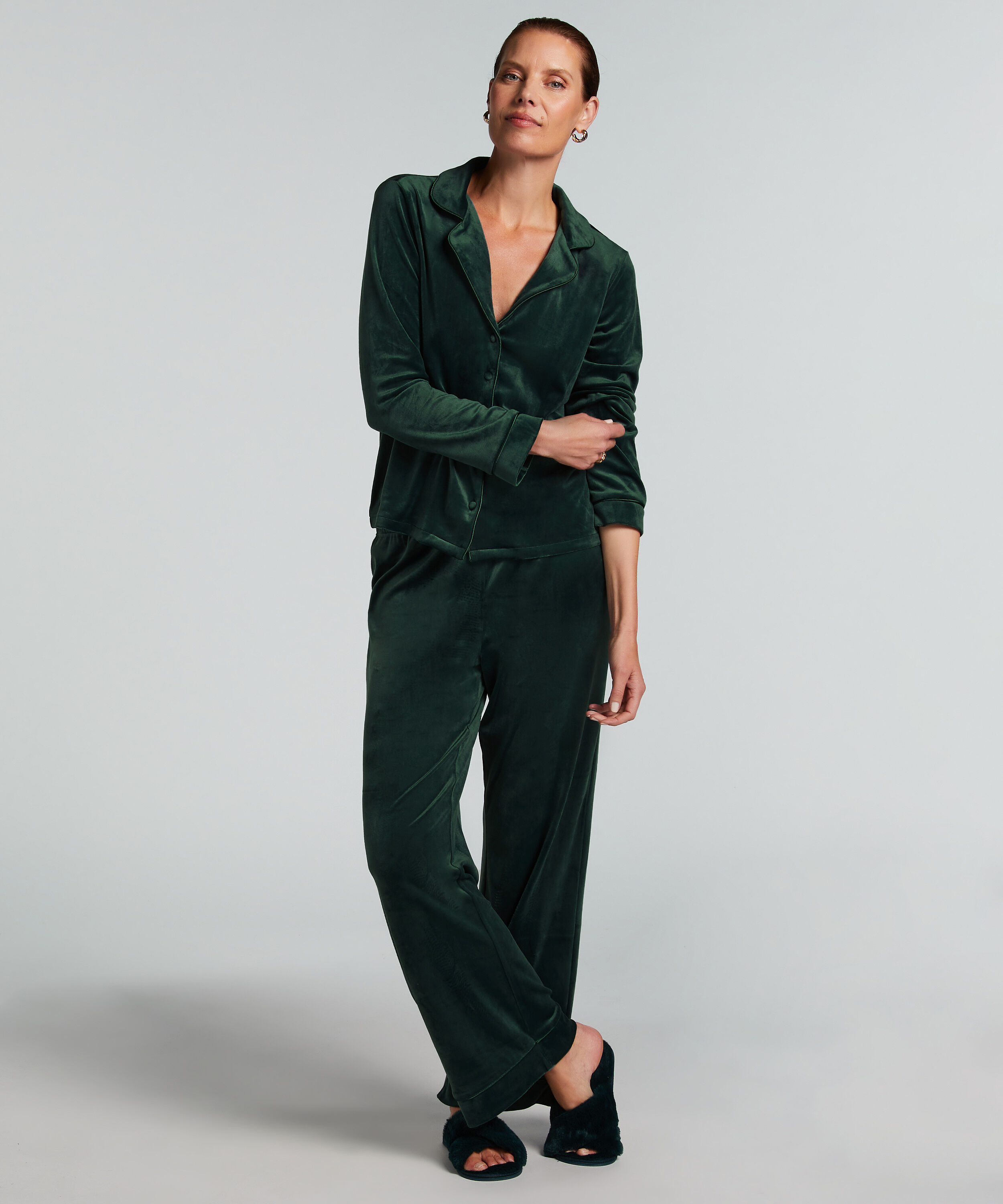 Veste à manches longues en velours