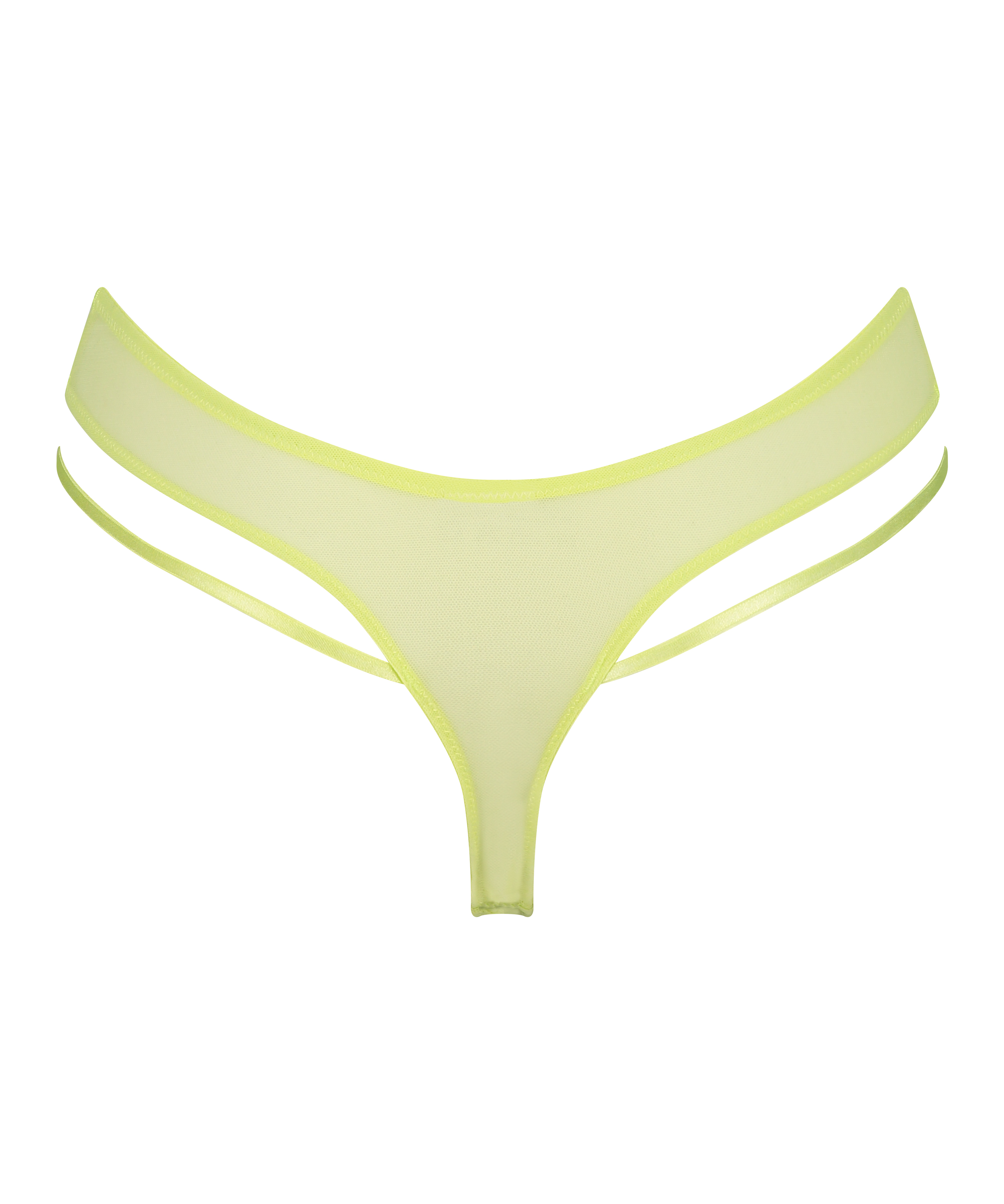 Tanga taille haute Blaise, Vert, main