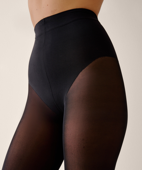 Collants 60 deniers Core Control, Noir