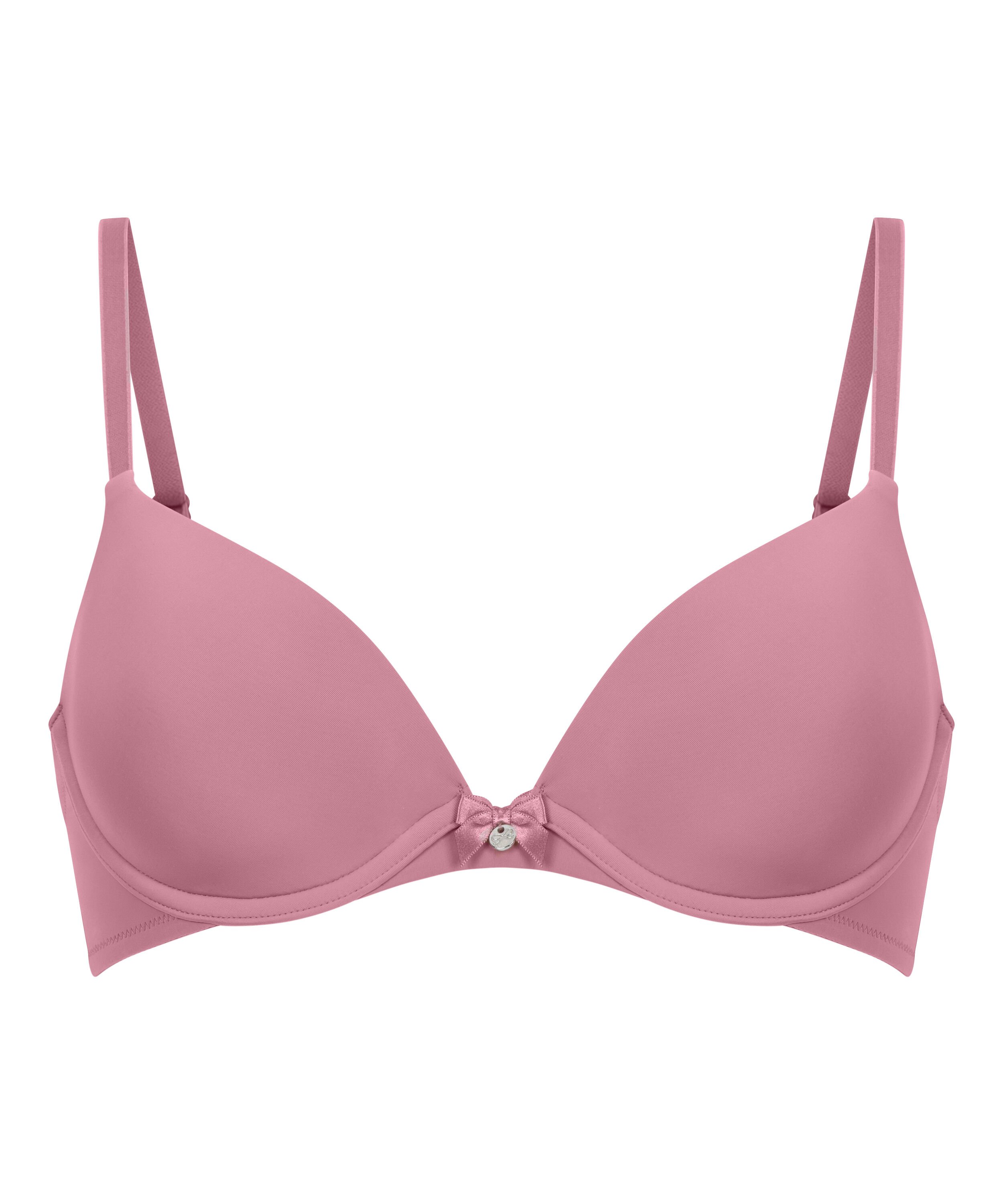 Soutien-gorge &agrave; armatures pr&eacute;form&eacute; Plunge, Rose
