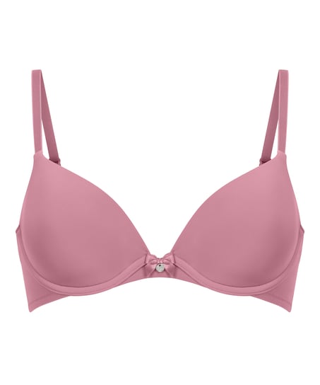 Soutien-gorge &agrave; armatures pr&eacute;form&eacute; Plunge, Rose