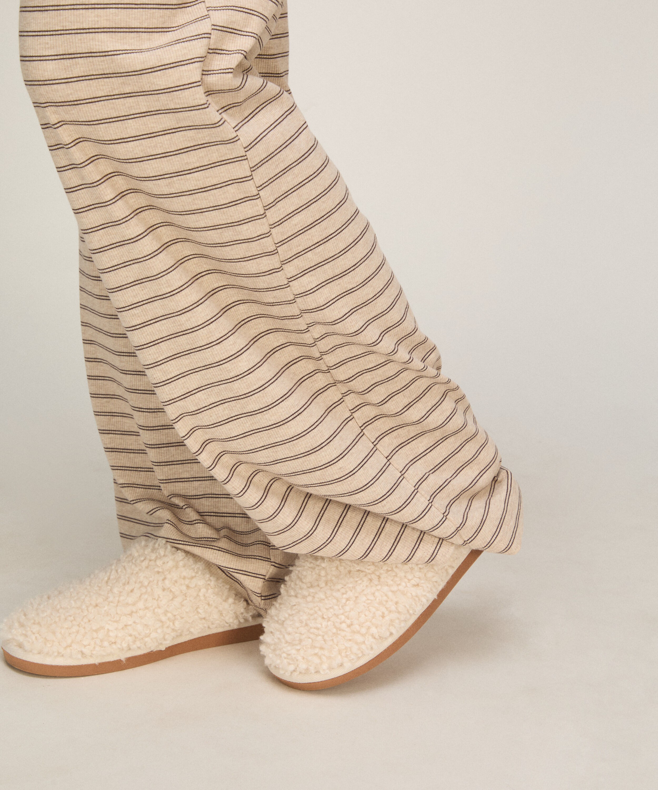 Chaussons Curly Fur, Blanc Chaussons Curly Fur, Blanc