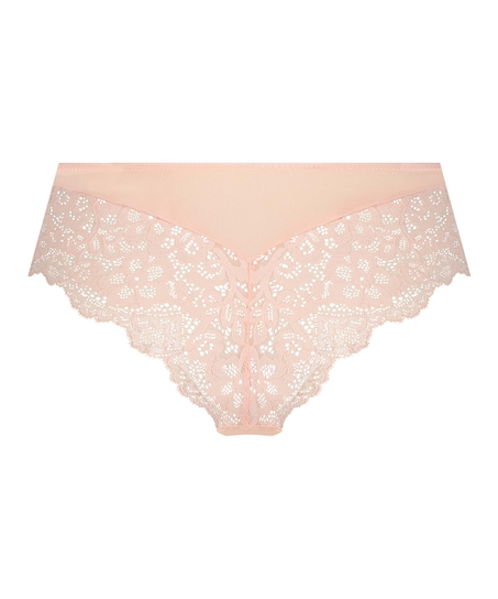 Slip brésilien Marine, Rose