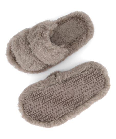 Chaussons Hannah, Beige