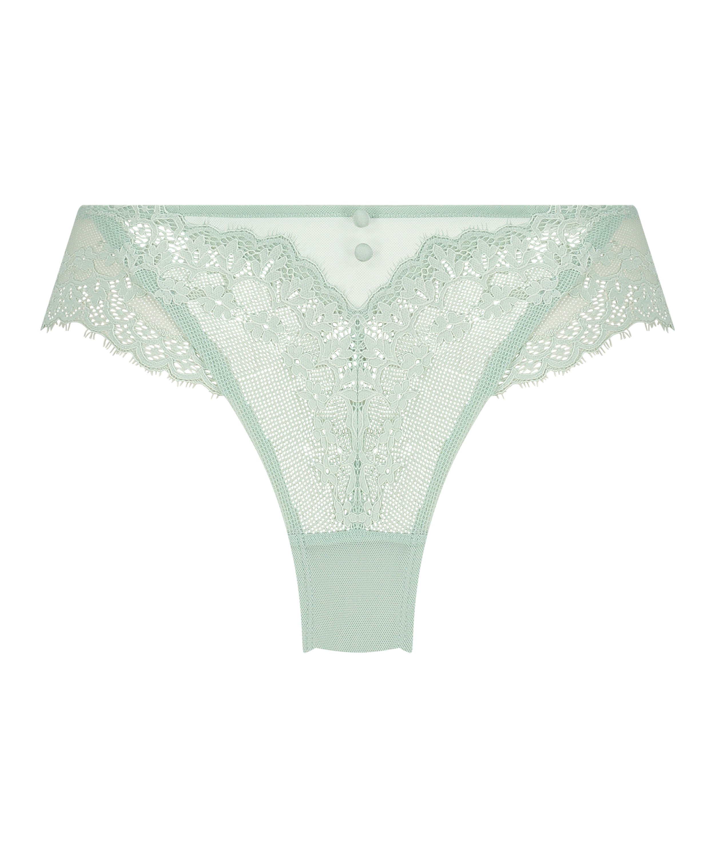 Slip br&eacute;silien Daisy, Vert, main