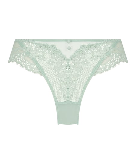Slip br&eacute;silien Daisy, Vert