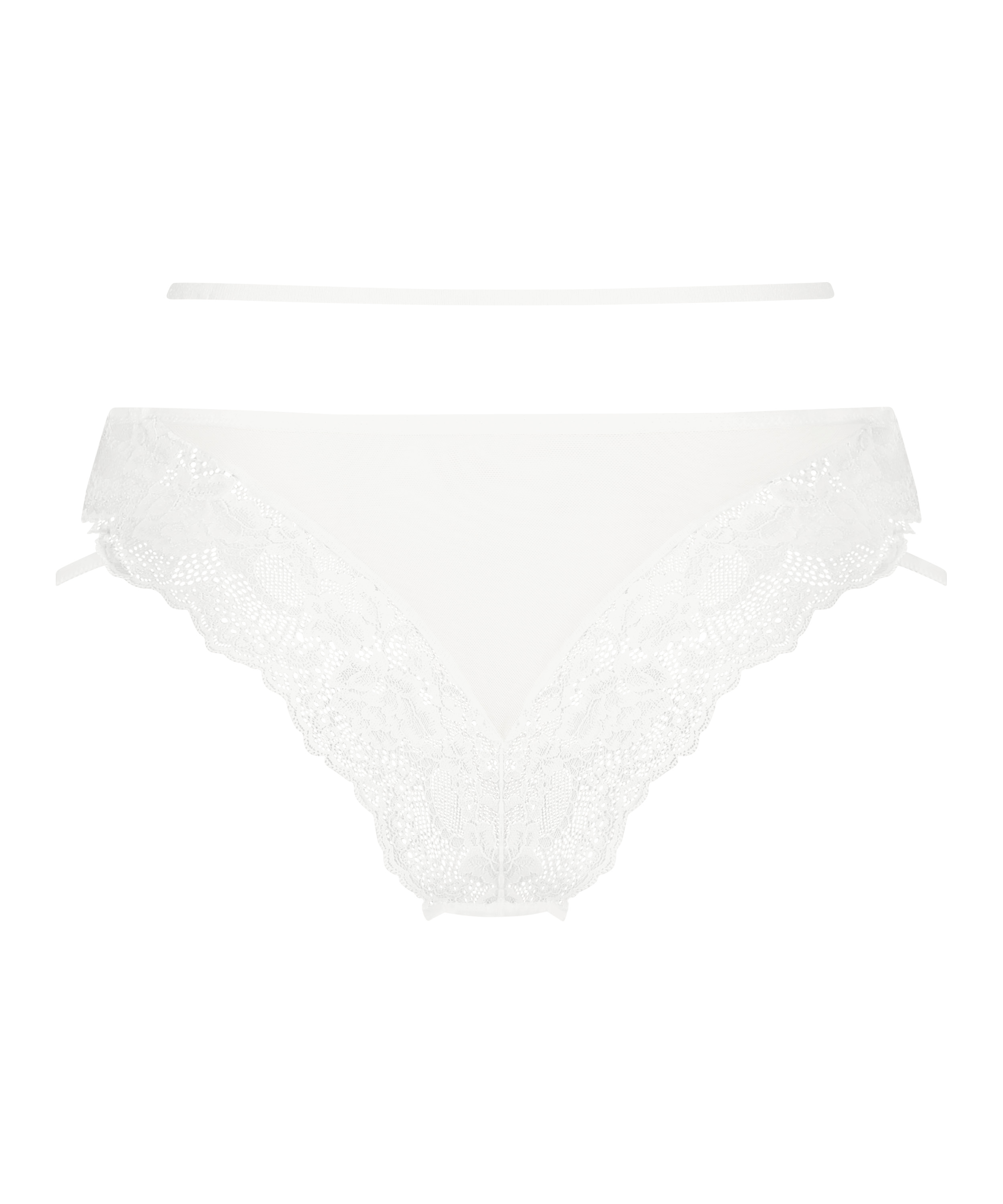 Slip brésilien Amala, Blanc, main