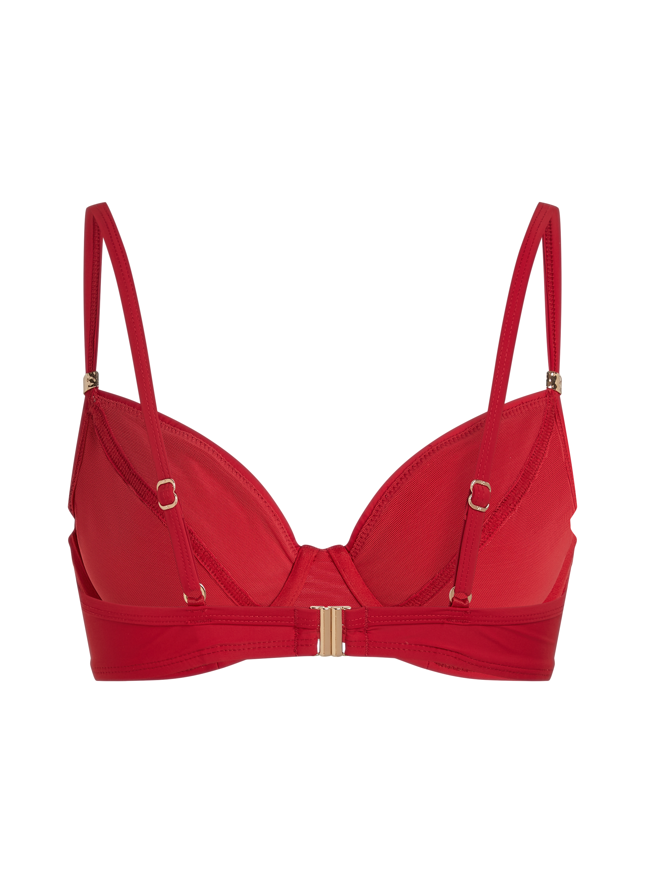 Haut de bikini Luna, Rouge, main
