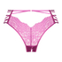 Slip brésilien à entrejambe ouvert Monet, Violet