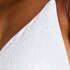 Haut de bikini Triangle Pride, Blanc