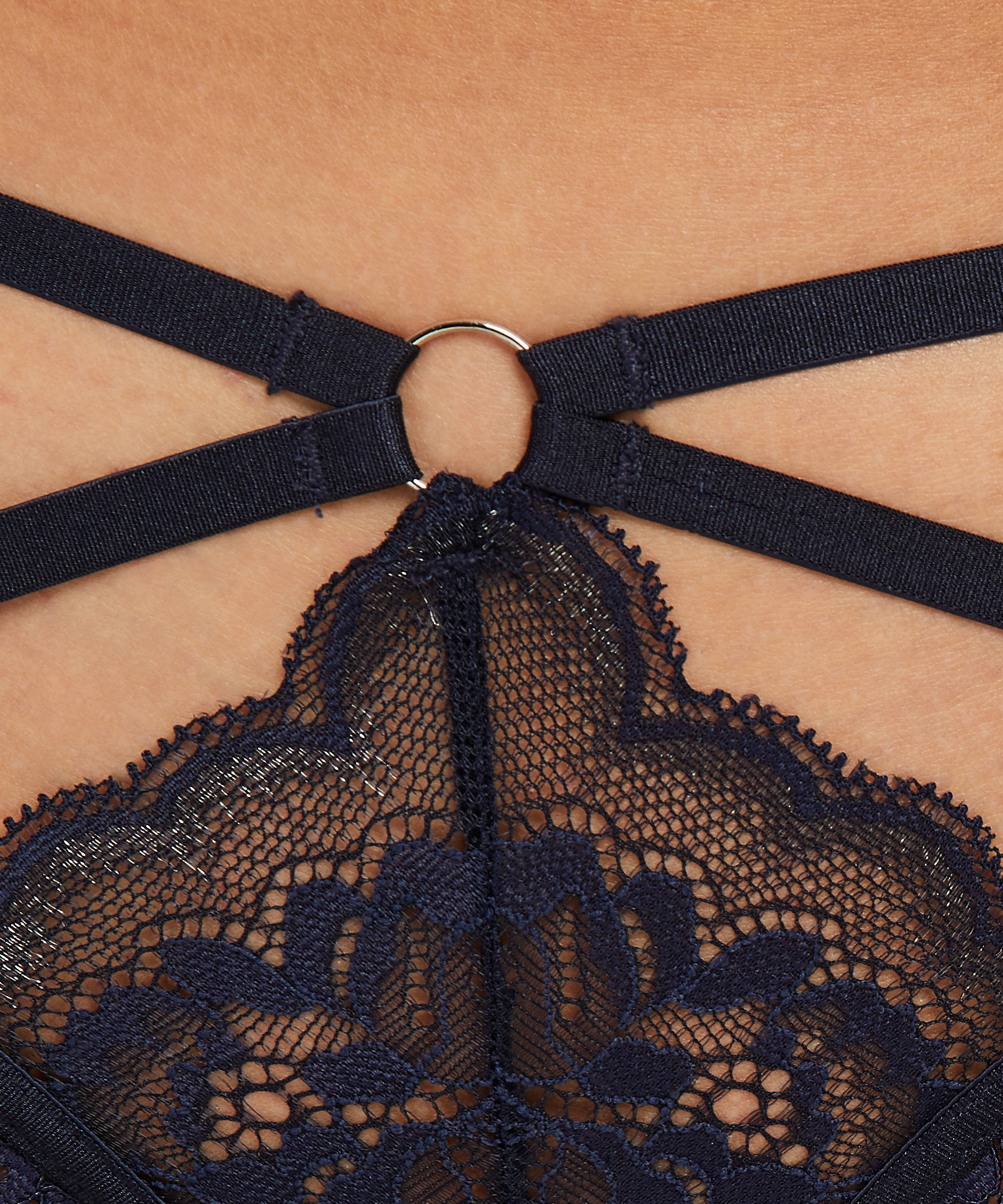 Slip brésilien Navaeh, Bleu, main