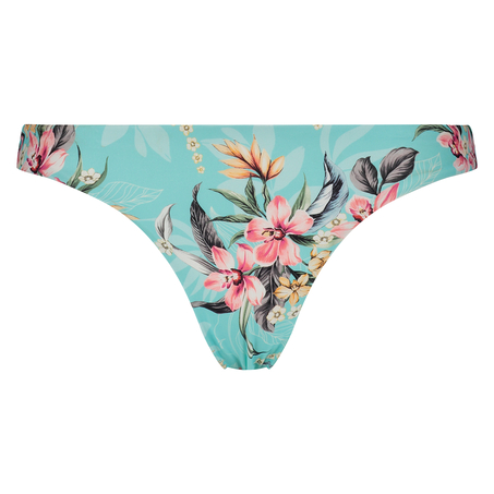 Bas de bikini slip brésilien Bea, Bleu