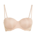 Soutien-gorge à armatures préformé sans bretelles Angie, Beige