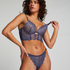 Soutien-gorge Push-Up bustier à armatures rembourré Lotta, Bleu