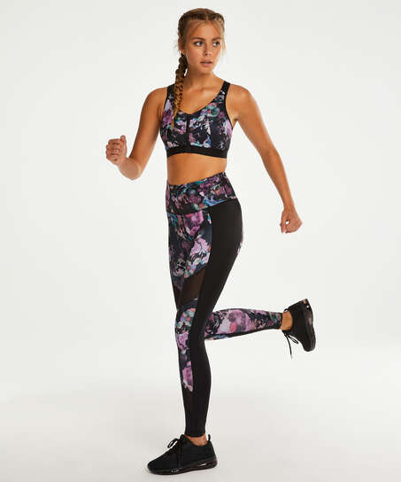 HKMX Soutien-gorge de sport The Pro Maintien niveau 3, Noir