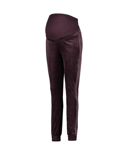 Pantalon de jogging Maternity GS Velour, Violet