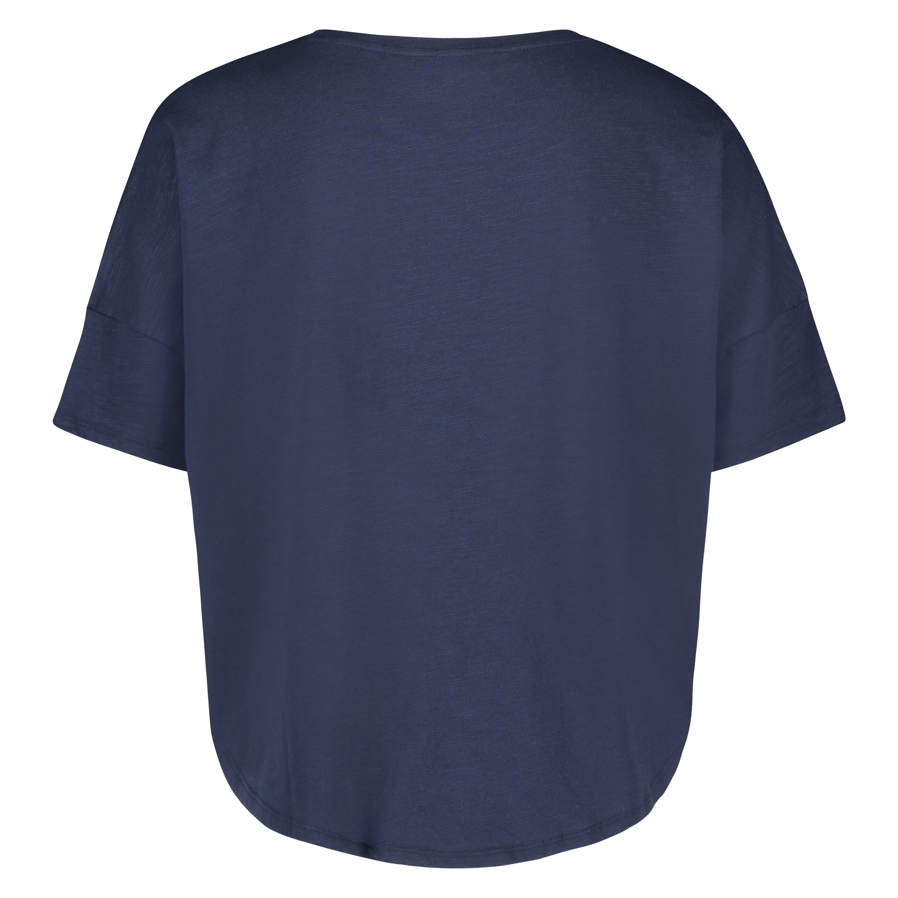 Haut de pyjama à manches courtes Loose Fit, Bleu, main