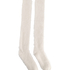 Chaussettes Longues Duveteuses, Beige