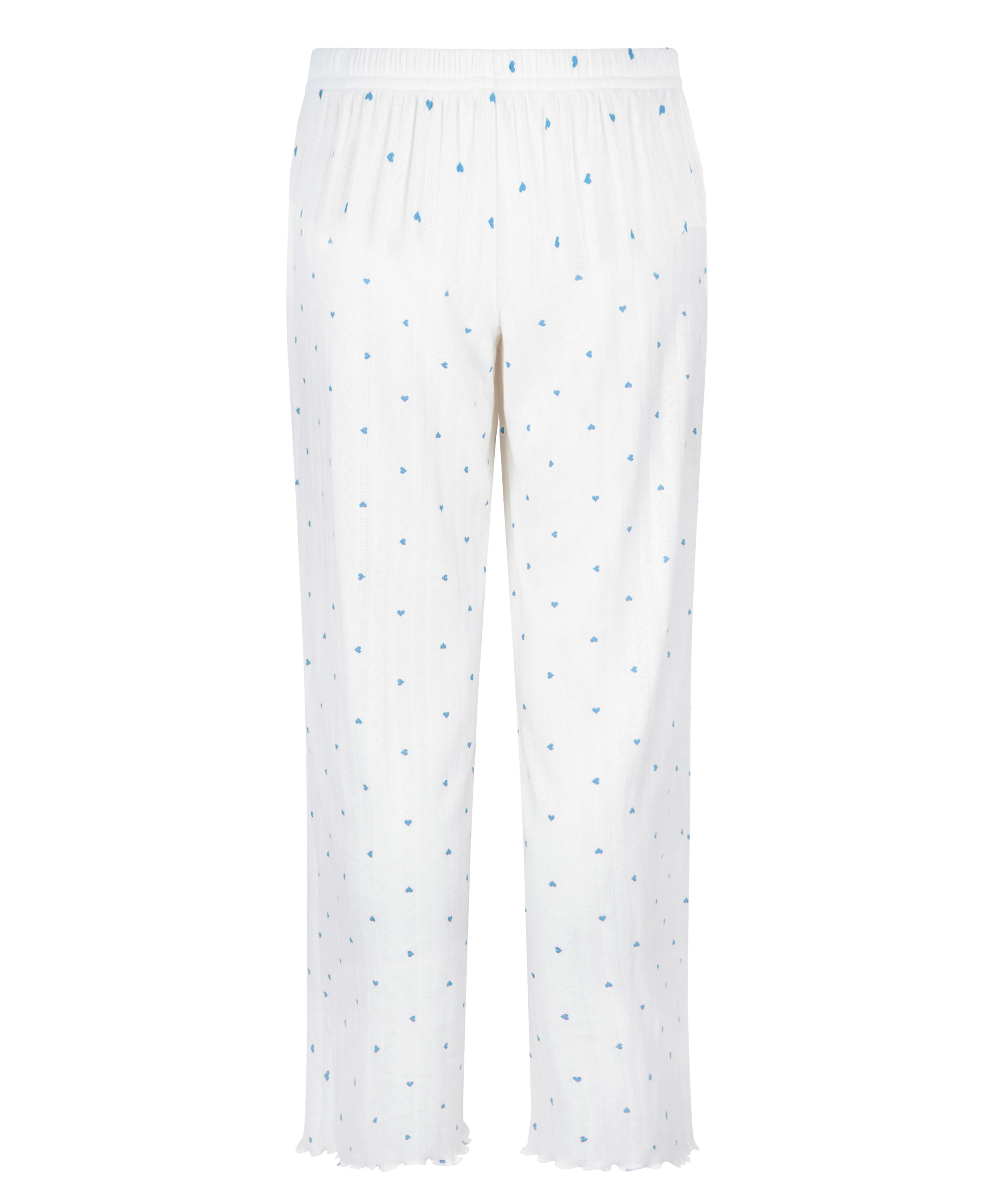 Pantalon de pyjama Pointelle, Bleu, main