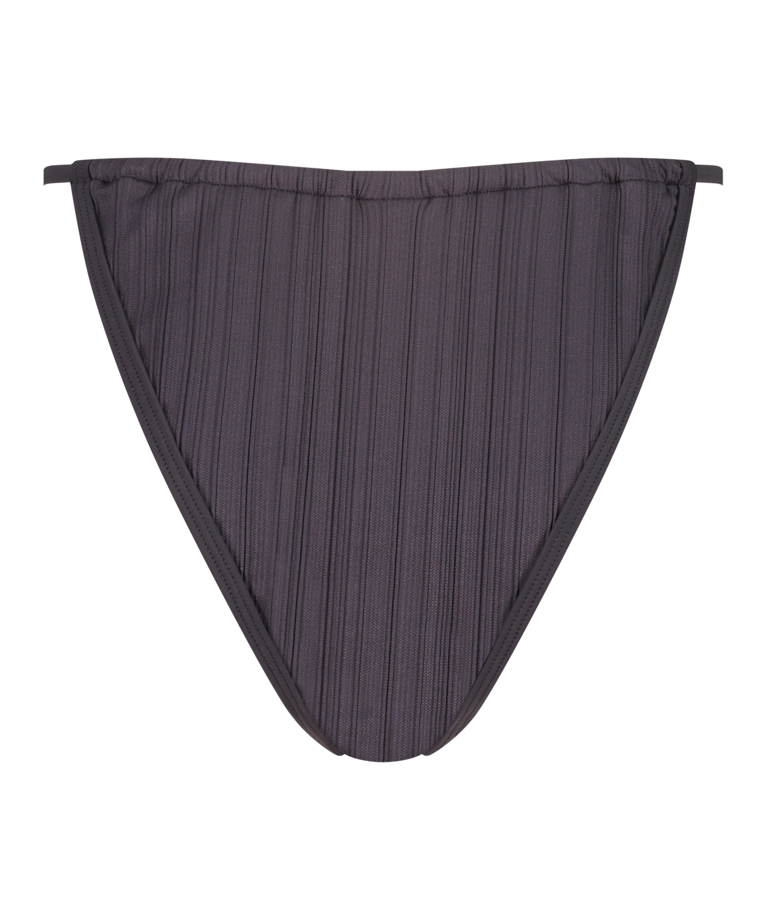 Bas de bikini échancré Lisbon, Gris, main