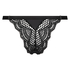 Tanga string Duckie, Noir