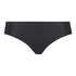 Slip invisible en coton, Noir