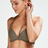 Haut de bikini &agrave; armatures &agrave; effet push-up pr&eacute;form&eacute; Fango Taille A - E, marron