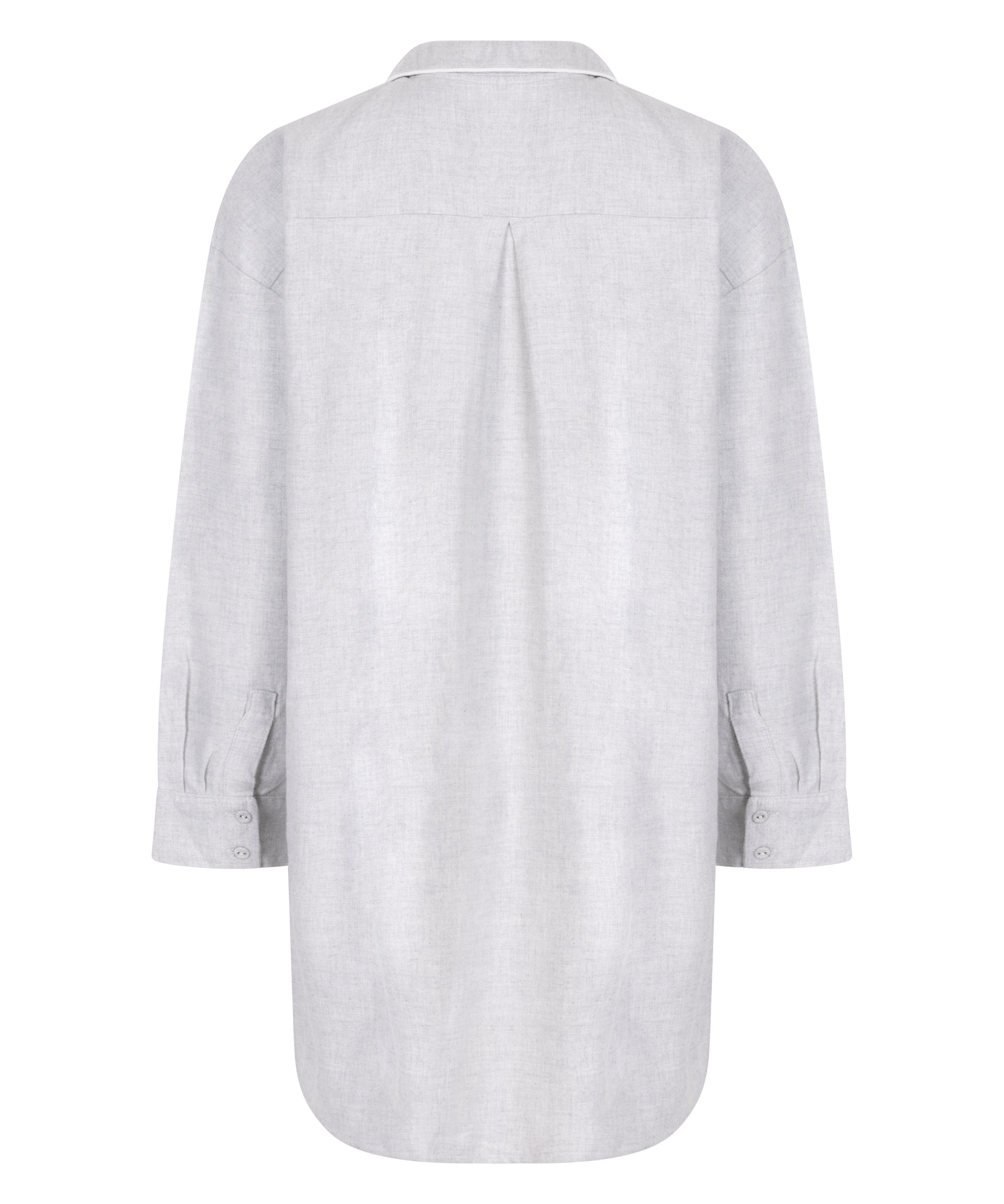 Chemise de nuit Flanel, Gris, main