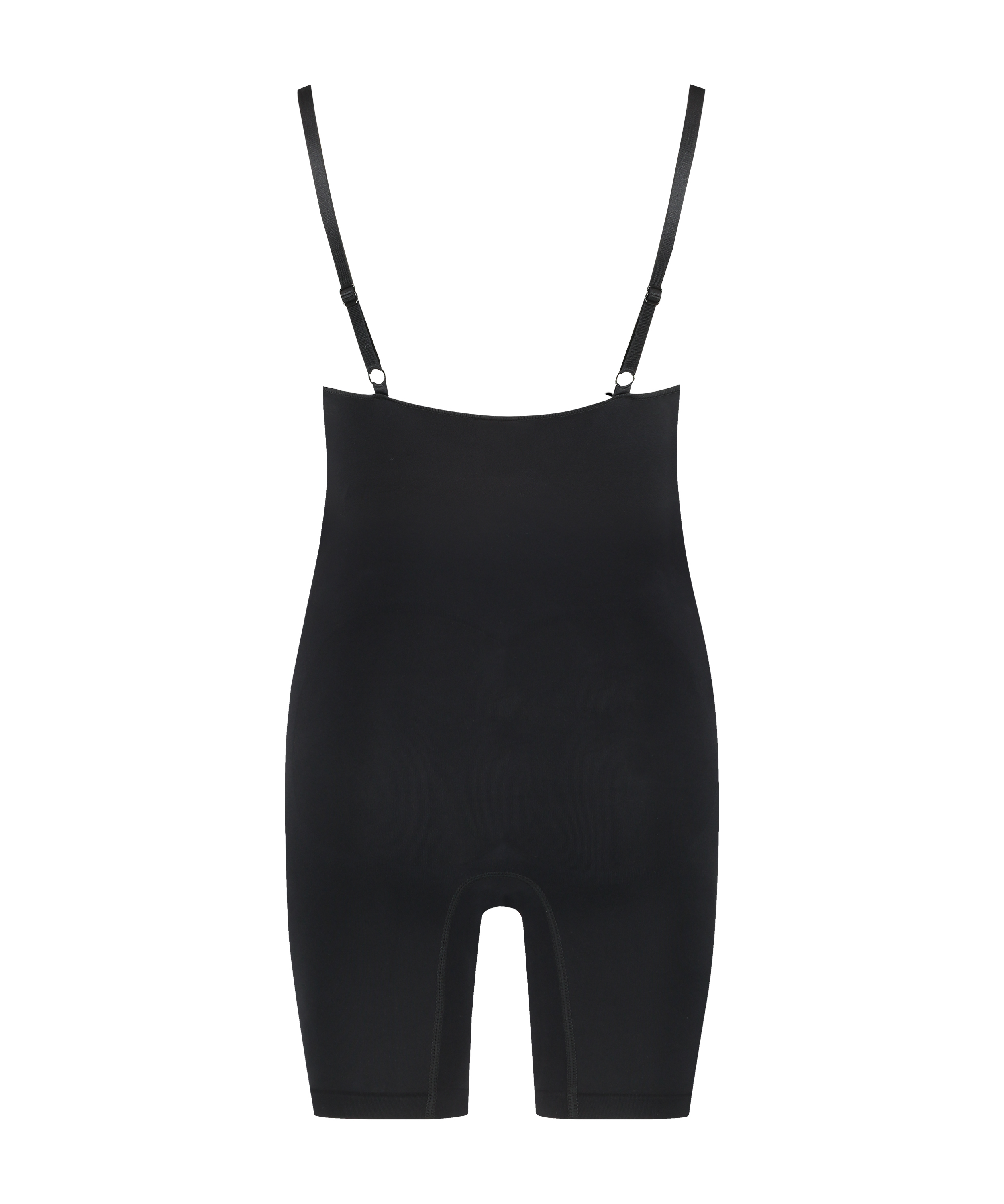 Body Slimmer sans couture mise en forme pour les cuisses, Noir, main