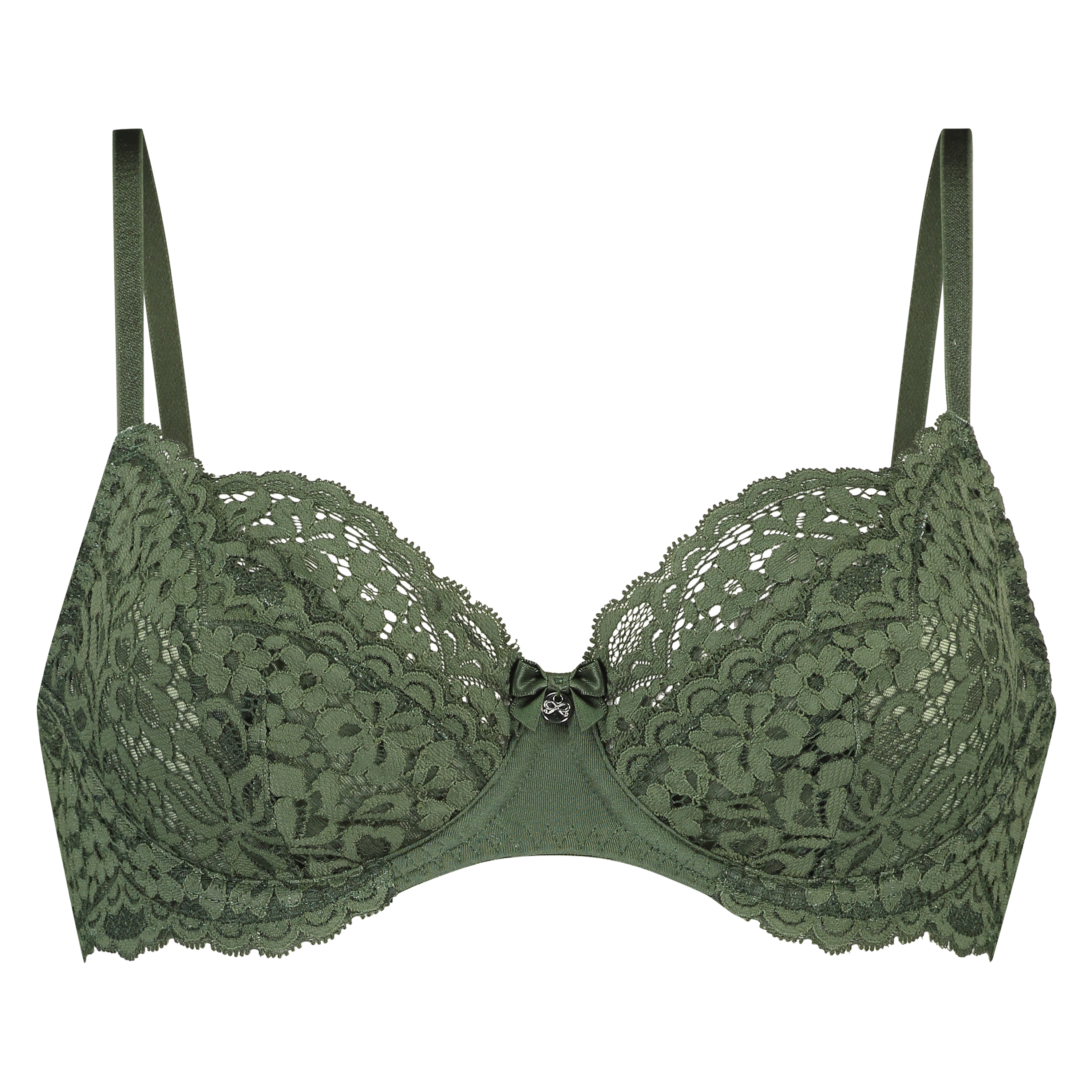 Soutien-gorge à armatures non-préformé Rose, Vert, main