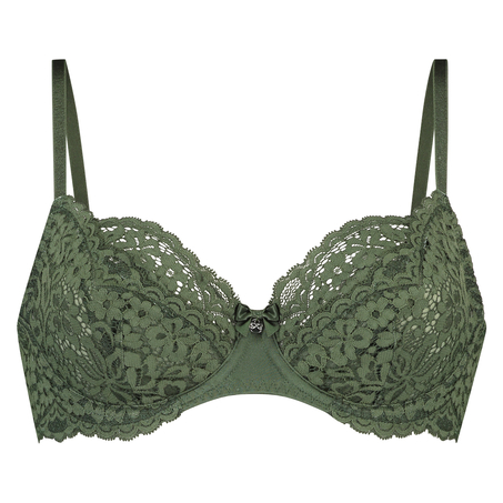 Soutien-gorge à armatures non-préformé Rose, Vert