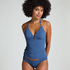 Tankini galbant, Bleu