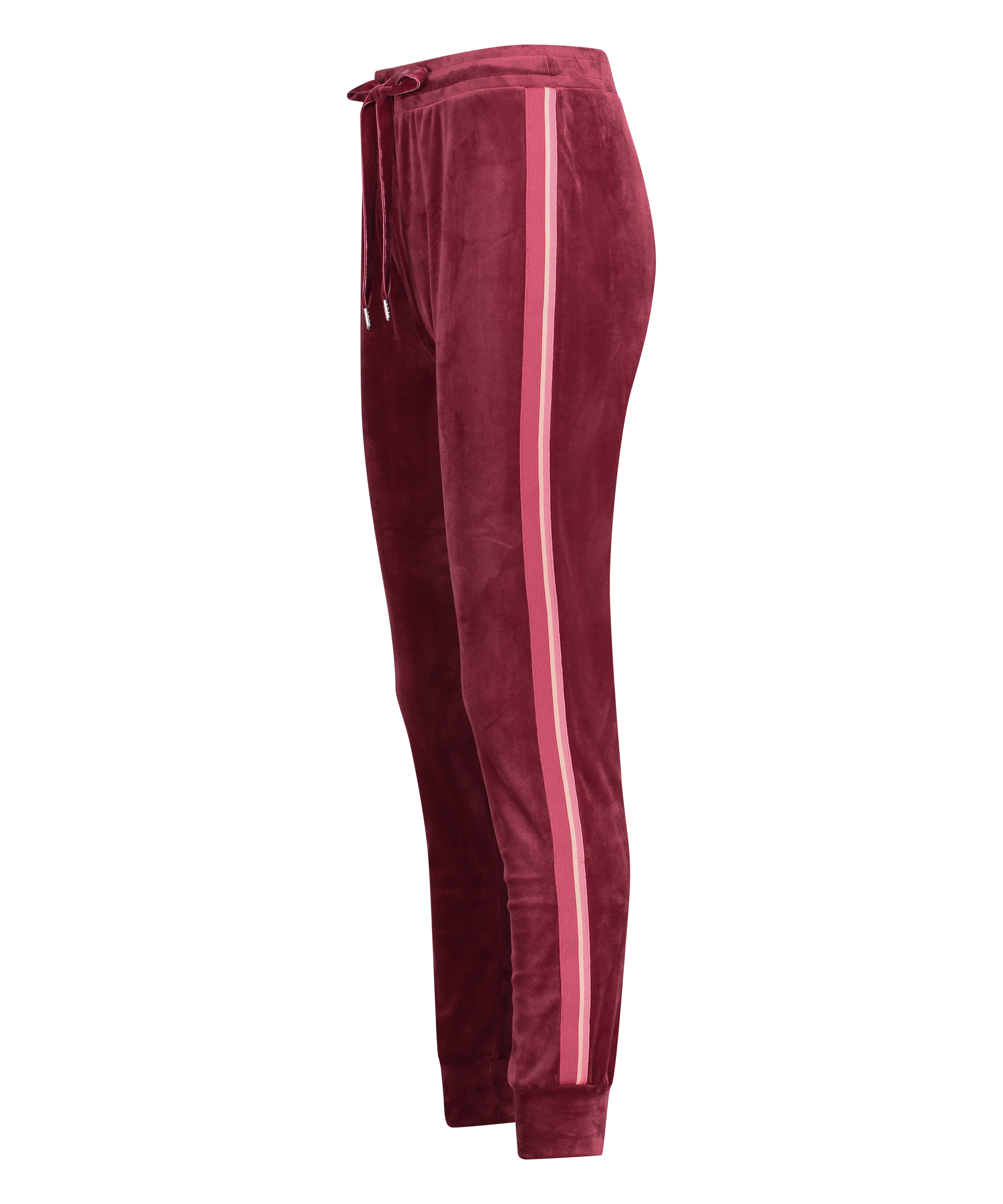 Pantalon de jogging Velours Stripe, Rouge, main