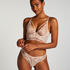 Soutien-gorge à armatures préformé longline Jade, Rose