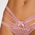 String taille extra basse Lorraine, Violet