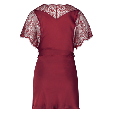 Kimono Cap Sleeve, Rouge