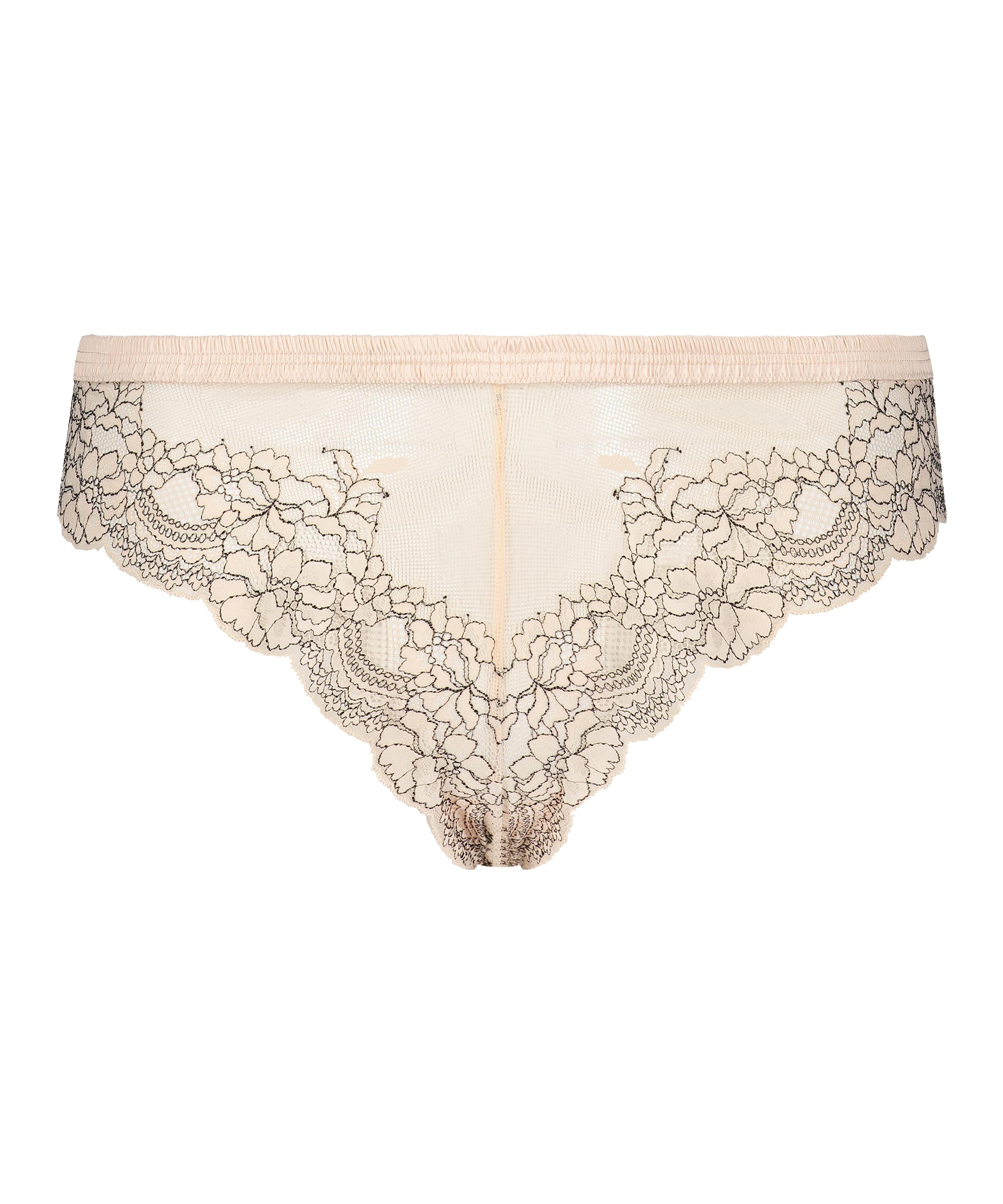 Culotte brésilienne Yvo Curvy, Rose, main