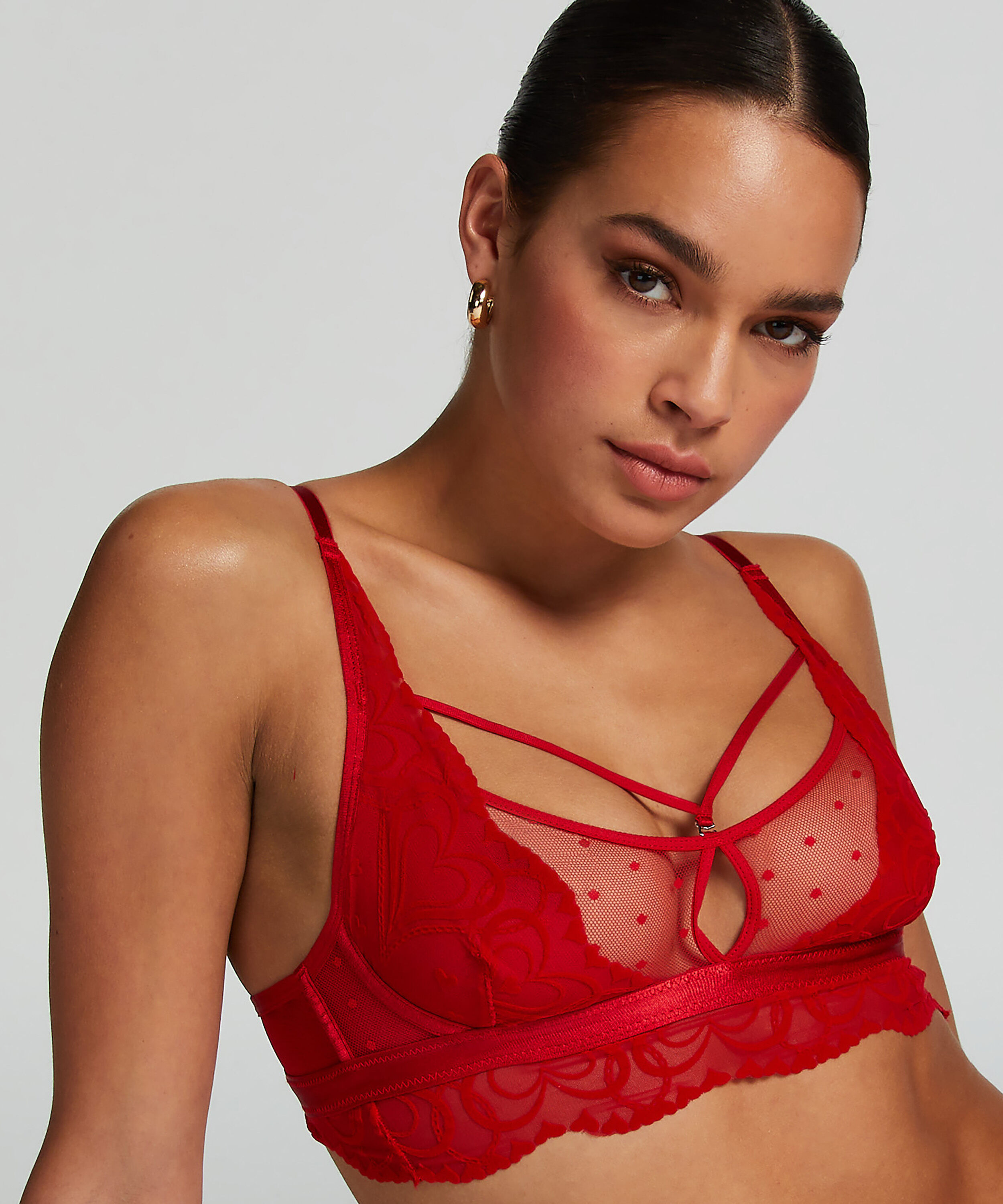 Brassière Pippa, Rouge