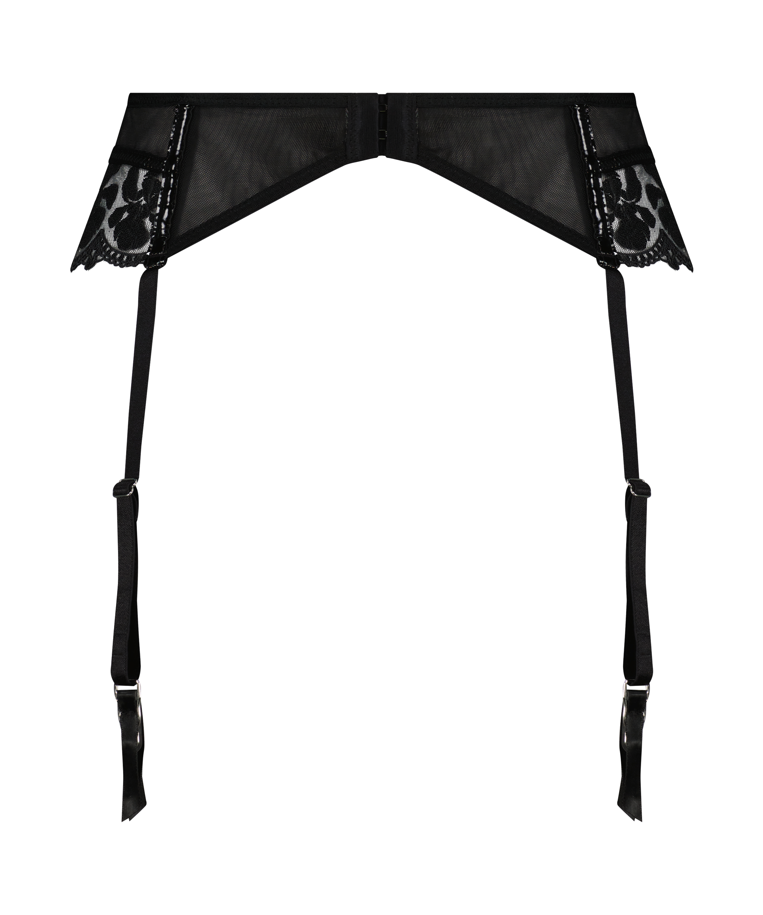 Porte-jarretelles Jitske, Noir, main