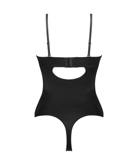 Body sculptant avec bonnets préformés, Noir